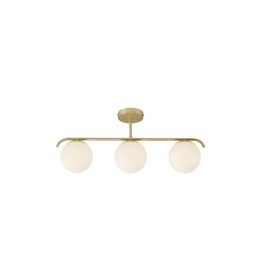 Lampa Sufitowa Potrójna Złota Grant 2010583035 Nordlux
