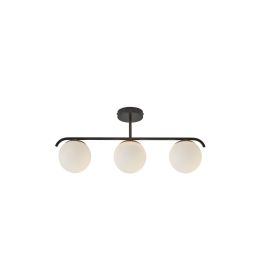 Lampa Sufitowa Potrójna Czarna Grant 2010583003 Nordlux