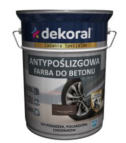 Farba Do Betonu Akrylit B BrązowoMahoniowy 0,75L Dekoral