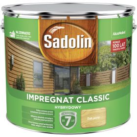 Impregnat Classic Hybrydowy Dąb Jasny 9L Sadolin