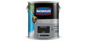 Farba Chlorokauczukowa Do Metalu i Betonu Czarny 5L Nobiles