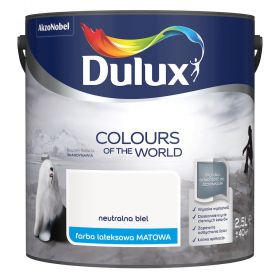 Farba Kolory Świata Neutralna Biel 2.5L  Dulux