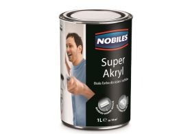 Emulsja Super Akryl Biała 1L Nobiles