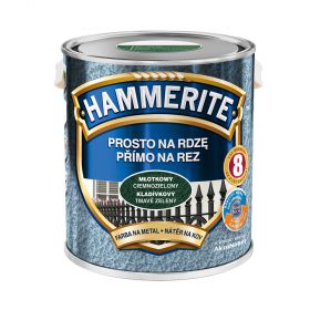 Farba Prosto Na Rdzę Młotkowy Ciemnozielony 2.5L Hammerite