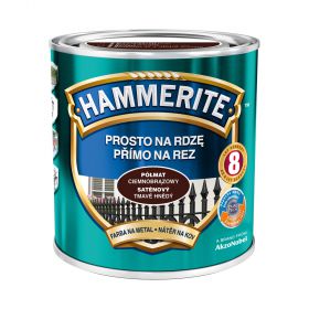 Farba Prosto Na Rdzę Półmat Brąz Ciemny 0.7L Hammerite