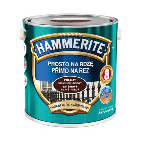 Farba Prosto Na Rdzę Półmat Brąz Ciemny 2.5L Hammerite