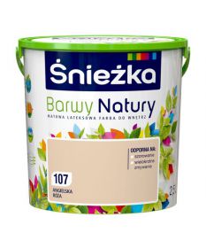 Farba Lateksowa Barwy Natury Angielska Róża 2,5L Śnieżka