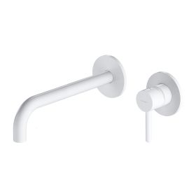 Bateria Umywalkowa Podtynkowa Z Długą Wylewką Y Biały Mat Y1215HLWM Omnires