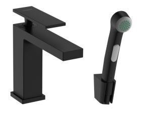 Bateria Umywalkowa Tecturis E 73210670 Czarny Mat Hansgrohe
