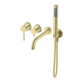 Bateria Wannowa Fly Złoty Szczotkowany 03032GN Emporia