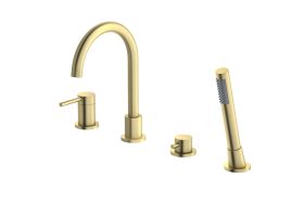 Bateria Wannowa Fly Złoty Szczotkowany 03033GN Emporia