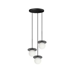Lampa Wisząca Borra B Czarny BRB322P3 Ummo