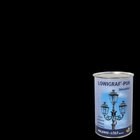 Emalia LowigrafPur Czarna 2,5L Polifarb Łódź