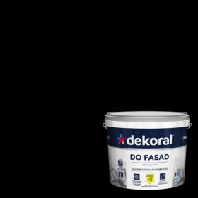 Farba Akrylowa Do Fasad Polinit Czarny 5L Dekoral
