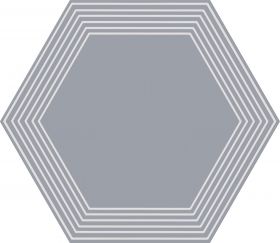 Dekor Cielo e Terra Violette Geometry 2 MAT 10 mm 22,1x19,2 Tubądzin