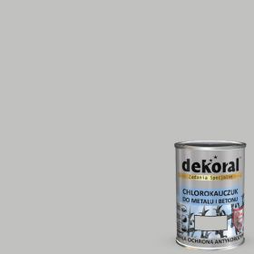 Emalia Chlorokauczukowa Strong Popielaty Średni RAL 7038 5L Dekoral