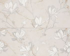 Dekor Ścienny Liberte Fleur 2elementowy 74,8x59,8 Tubądzin gr. 10mm