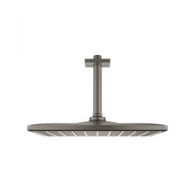 Deszczownica Z Przepustem Stropowym 142 mm, 1 Strumień Rainshower Mono 310 Cube Brushed Hard Graphite 26566AL0 Grohe