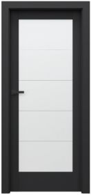 Drzwi Wewnętrzne Verte Home Czarny Model B.5 Porta