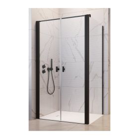 Drzwi  Prysznicowe Nes 8 DWD+S Czarne 110 100811105401 Radaway