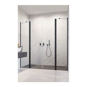 Drzwi Prysznicowe Nes 8 DWD II Czarne 730 100810735401 Radaway