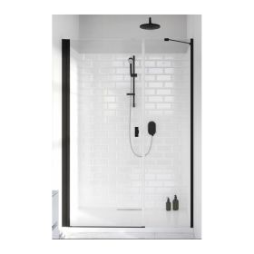 Drzwi Prysznicowe Nes DWS Czarne 100 Lewe 100281005401L Radaway