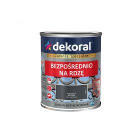 Emalia Antykorozyjna Antracyt Mat 0.65L RAL 7016 Dekoral