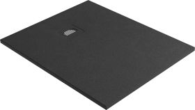 Brodzik Kwadratowy Lavis Czarny Mat 100x80 Emporia