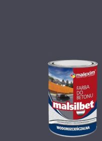Farba AkrylowoSilikonowa Malsilbet Grafitowy 2.5L Malexim