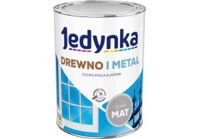 Farba Drewno I Metal Jasny Szary 0,9 L Jedynka