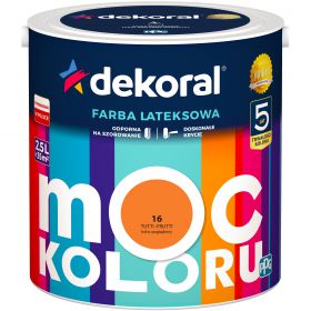 Farba Lateksowa Moc Koloru Tuttifrutti 2,5l Dekoral