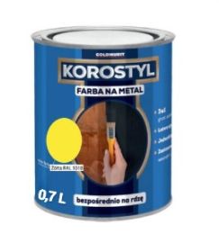 Farba Na Metal Korostyl Żółty 1018 0,7L Goldmurit
