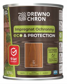 Impregnat Ochronny Eco&Protection Tik 0.75L Drewnochron