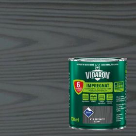 Impregnat OchronnoDekoracyjny Powłokotwórczy V16 Antracyt Szary 0,7L Vidaron
