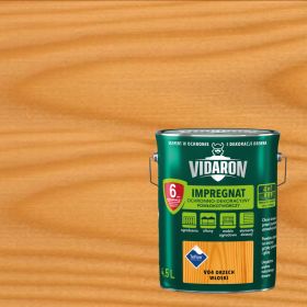 Impregnat OchronnoDekoracyjny Powłokotwórczy V04 Orzech Włoski 4,5L Vidaron