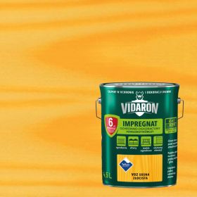 Impregnat OchronnoDekoracyjny Powłokotwórczy V02 Sosna Złocista 4,5L Vidaron