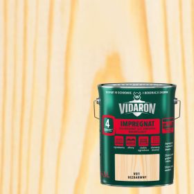 Impregnat Ochronny  Gruntujący V01 Bezbarwny 4,5L Vidaron