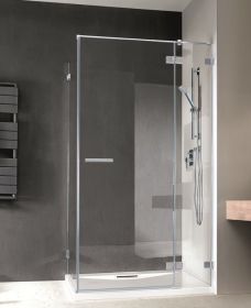 Drzwi prawe 38381201R + ścianka front 120 prawa 38324001R Euphoria  KDJ Radaway