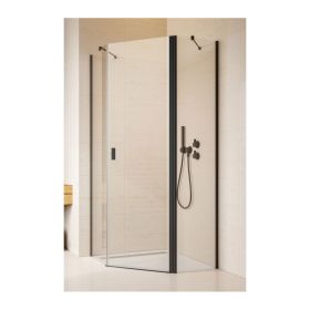 Kabina Asymetryczna Nes PTJ Czarna 100x80 Prawa 100520005401R+100522005401 Radaway