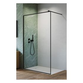 Kabina Nes WalkIn II 100 Czarna Frame 100131005456 Radaway