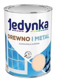 Farba Drewno I Metal Kremowy 0,9L Jedynka