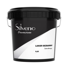 Lakier Dekoracyjny Bezbarwny 9,6L Silveno Decorazione
