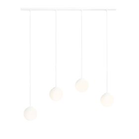Lampa Wisząca Bosso 4 White 1087L Aldex
