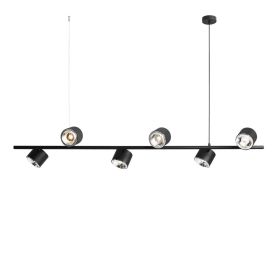 Lampa Wisząca Bot 6 Black 1047K Aldex