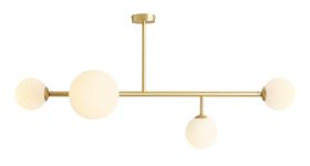 Lampa Wisząca Dione 4 Brass 1092PL_L40 Aldex
