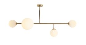 Lampa Wisząca Dione 4 Gold 1092PL_L30 Aldex