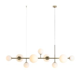 Lampa Wisząca Dione 9 Gold 1092N30 Aldex