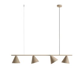 Lampa Wisząca Form 4 Beige 1108L17 Aldex