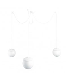 Lampa Wisząca KUUL F3 Biały KLF311P2 Ummo