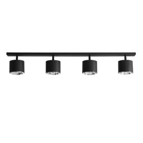 Lampa Sufitowa Plafon Bot 4 Black  1047PL_L Aldex